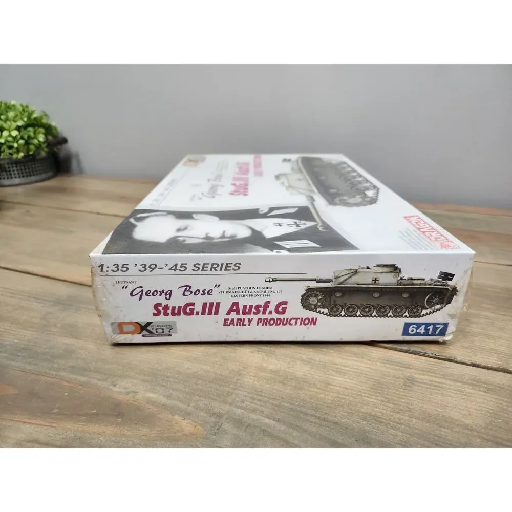 Dragon DX Europe '07 Georg Bose StuG.III Ausf F Early 1/35 Sealed 6417